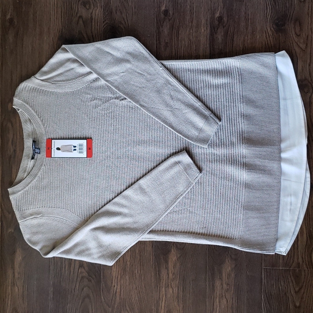 Beige Tunic Sweater